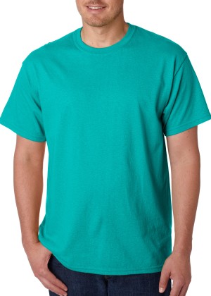 Gildan® Camiseta cuello redondo, algodón pesado. 5000 azul tropical