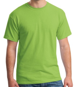 Gildan® Camiseta cuello redondo, algodón pesado. 5000 kiwi
