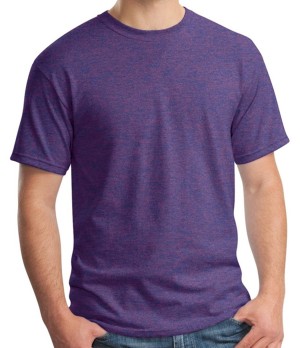 Gildan® Camiseta cuello redondo, algodón pesado. 5000 lila