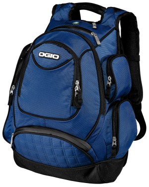 OGIO® Metro Pack, mochila para el trabajo o ir de excursión. 711105 azul índigo