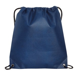 Bolso de polietileno con jareta Port Authority®. B157 azul marino