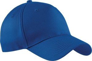 Gorra de algodón peinado, 5 paneles Port Authority® CP86 azul rey