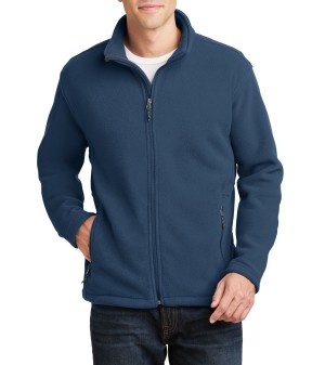 Port Authority® Suave y abrigadora chamarra polar para caballero. F217 azul insignia