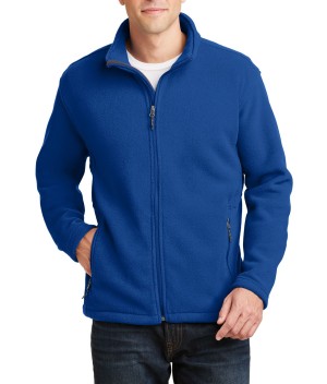 Port Authority® Suave y abrigadora chamarra polar para caballero. F217 azul rey