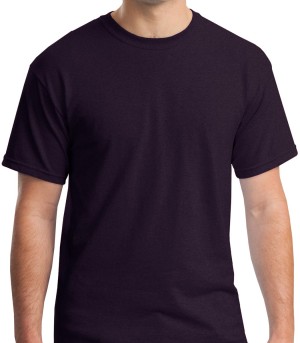 GILDAN® Camiseta cuello redondo, algodón pesado. 5000 zarzamora