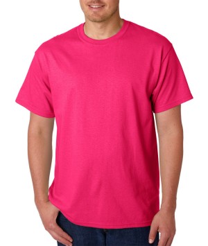 Gildan® Camiseta cuello redondo, algodón pesado. 5000 heliconia