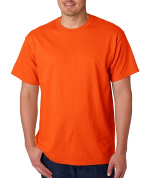 Gildan® Camiseta cuello redondo, algodón pesado. 5000 orange