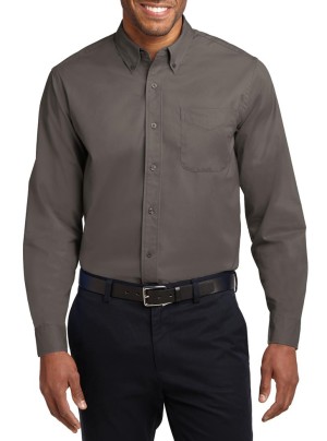 Port Authority® Camisa de manga larga de fácil cuidado. S608 corteza