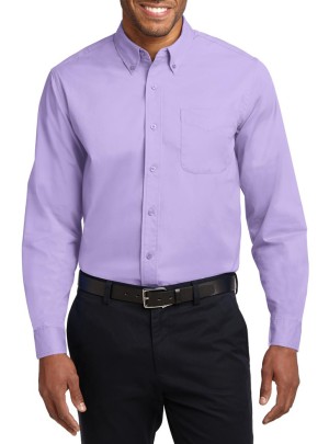 Port Authority® Camisa de manga larga de fácil cuidado. S608 lavanda brillante