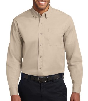 Port Authority® Camisa de manga larga de fácil cuidado. S608 beige