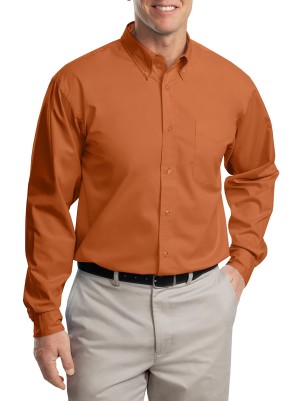 Port Authority® Camisa de manga larga de fácil cuidado. S608 texas orange