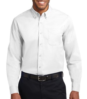 Port Authority® Camisa de manga larga de fácil cuidado. S608 blanco