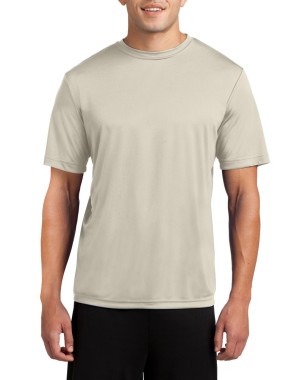 Sport-Tek® Camiseta de manga corta, ligera y absorbente, resistente a la decoloración. ST350 arena