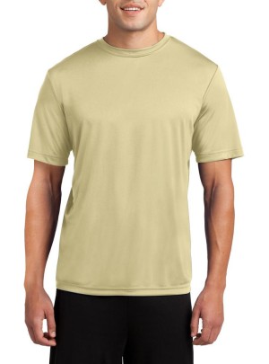 Sport-Tek® Camiseta de manga corta ligera y absorbente, resistente a la decoloración. ST350 oro viejo