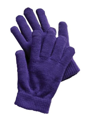 Sport-Tek® guantes abrigadores, especiales para pantallas táctiles. STA01 morado