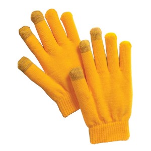 Sport-Tek® guantes abrigadores, especiales para pantallas táctiles. STA01 amarillo oro