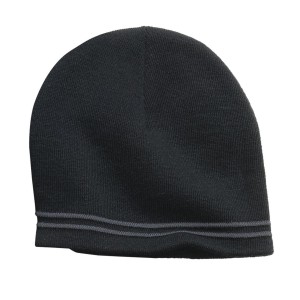 Sport-Tek® Gorro coordinable en los colores de tu equipo favorito. STC20 negro/acero